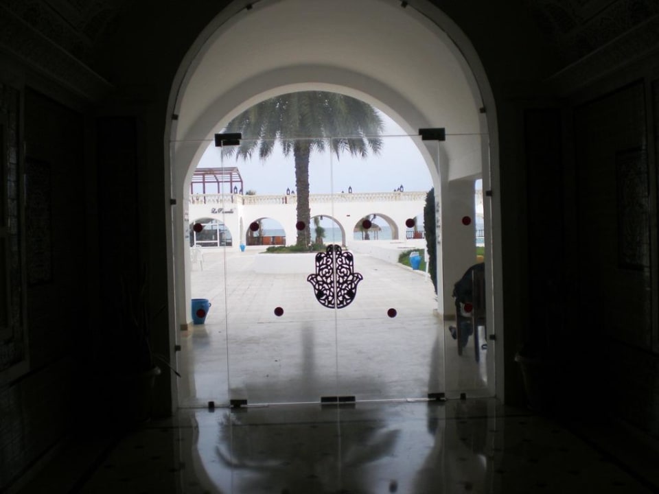 Widok na patio The Club Hammamet