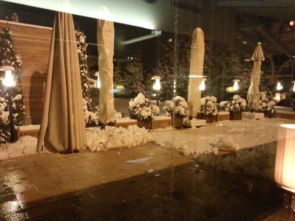 Blick aus dem Restaurant  Hotel Bilkent & Conference Center