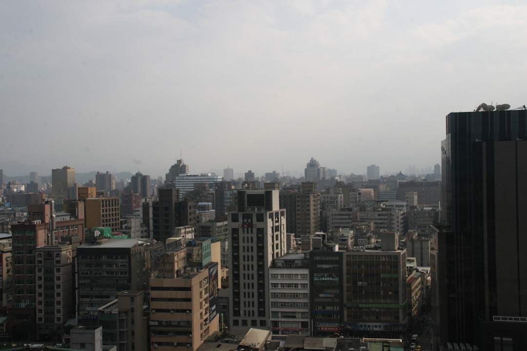 Ausblick vom Dach Hotel Regent Taipei