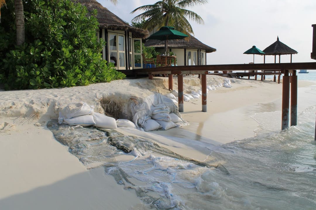 So sieht der Strand wirklich aus! Banyan Tree Vabbinfaru