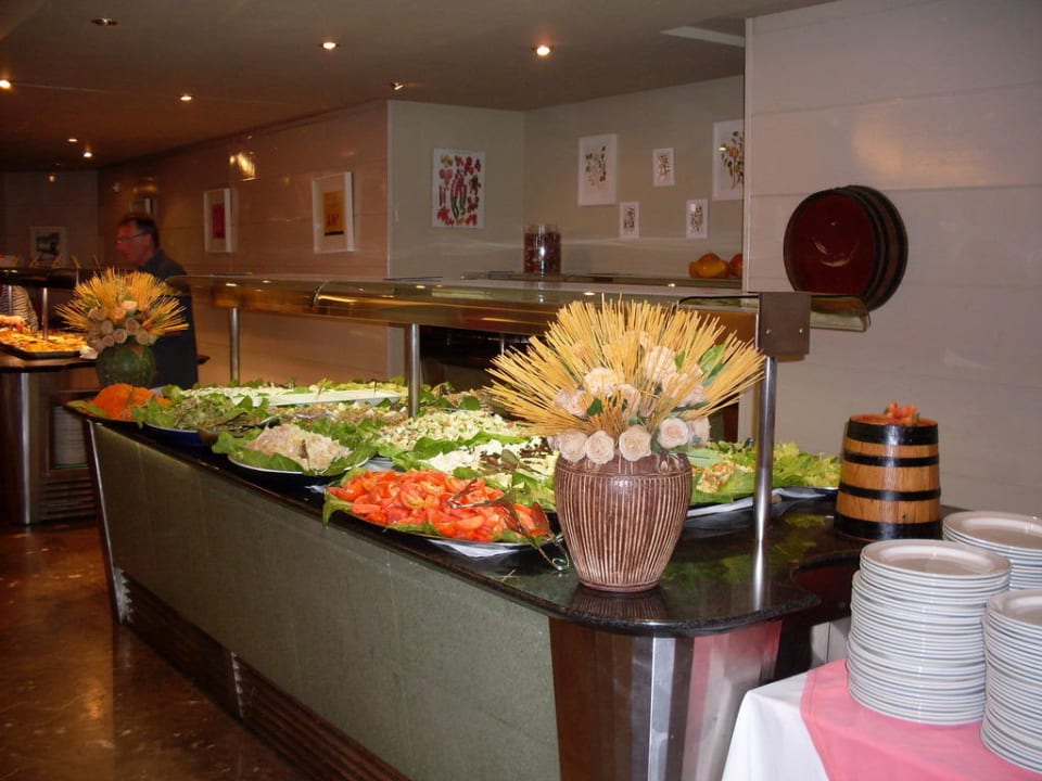 Salatbuffet am Abend Hotel Grand Teguise Playa