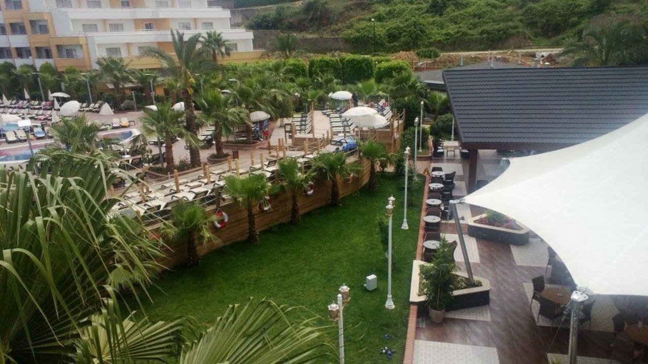 Blick von der Animationsbühne My Home Resort