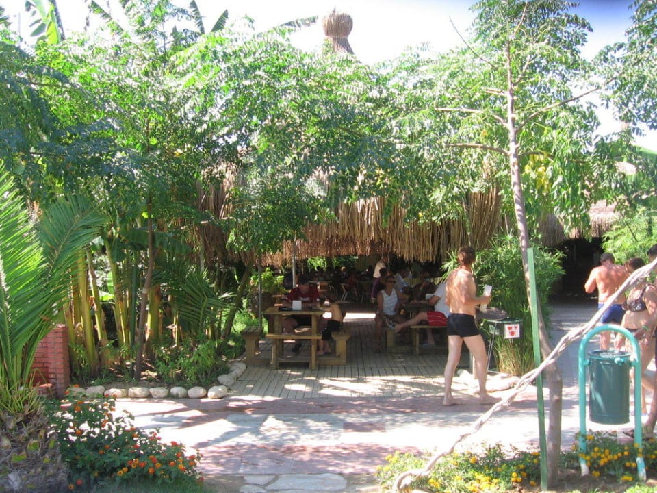 "Eingang" zur Strandbar Belek Beach Resort Hotel