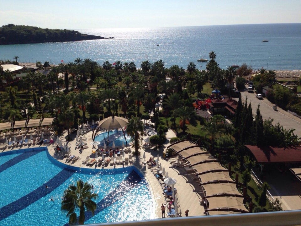 Blick vom Zimmer Saphir Resort & Spa