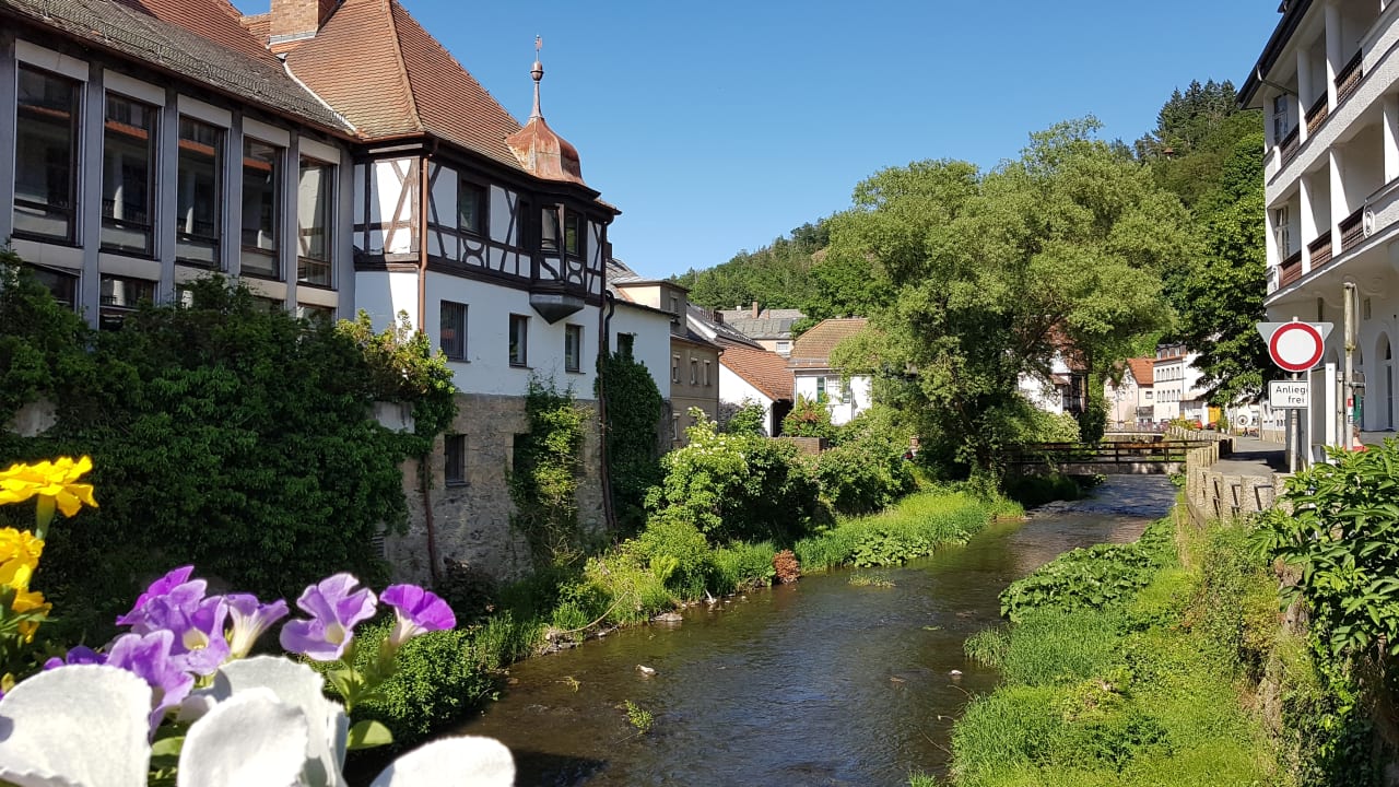 Ausblick Gasthof Goldener Hirsch