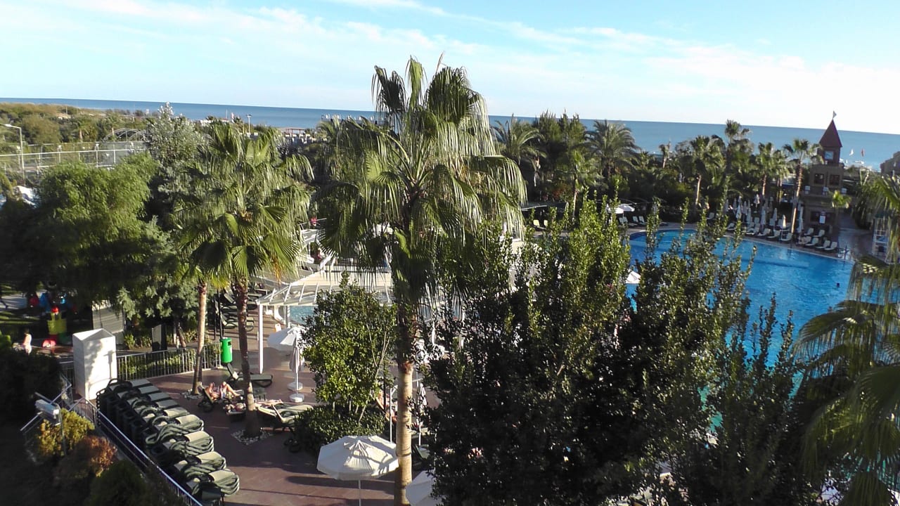 Blick aus dem Zimmer 1318 Belek Beach Resort Hotel