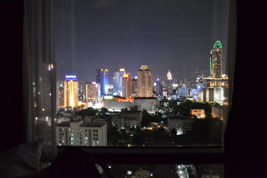 Zimmerausblick vom 21. Stock VIE Hotel Bangkok, MGallery
