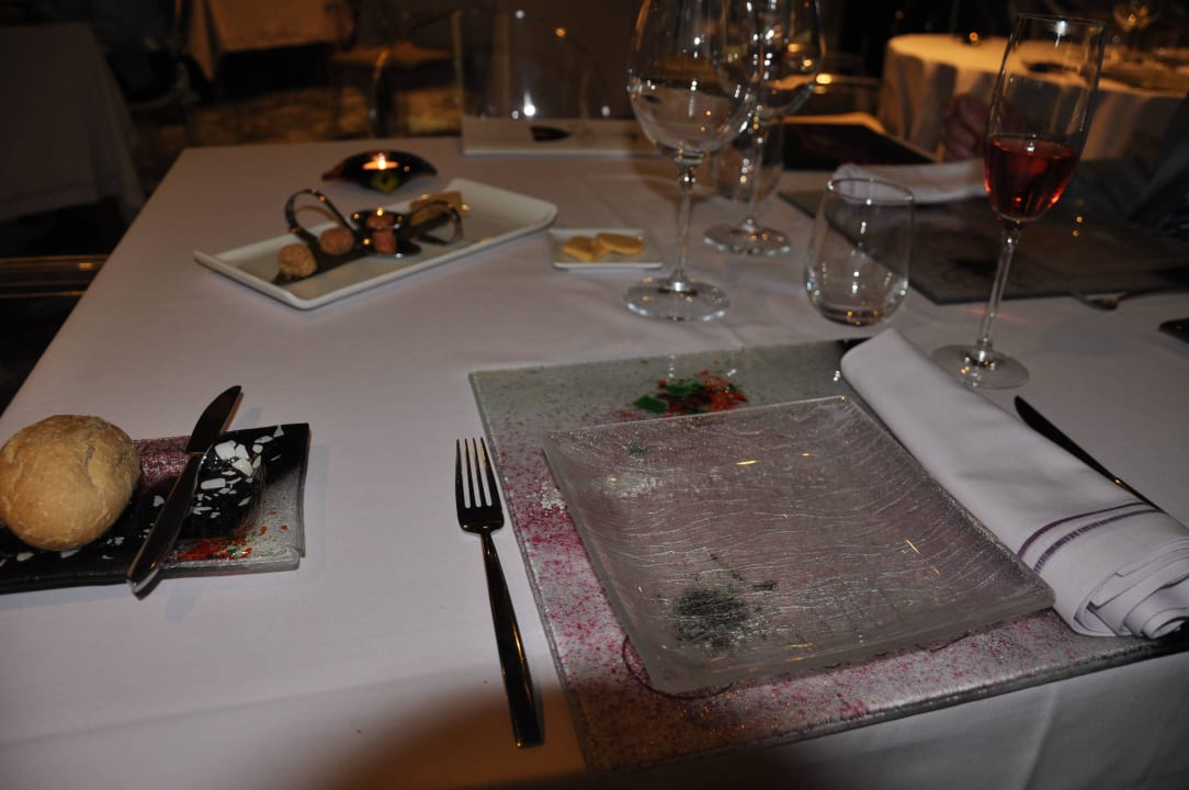 Hübsch gedeckt im Kristallrestaurant Hotel Riu Palace Meloneras