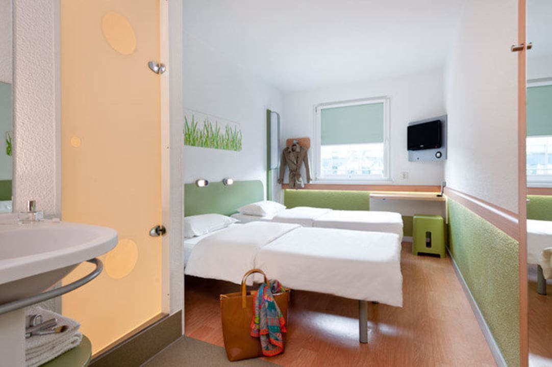 Twinzimmer ibis budget Hotel Hamburg St. Pauli Messe