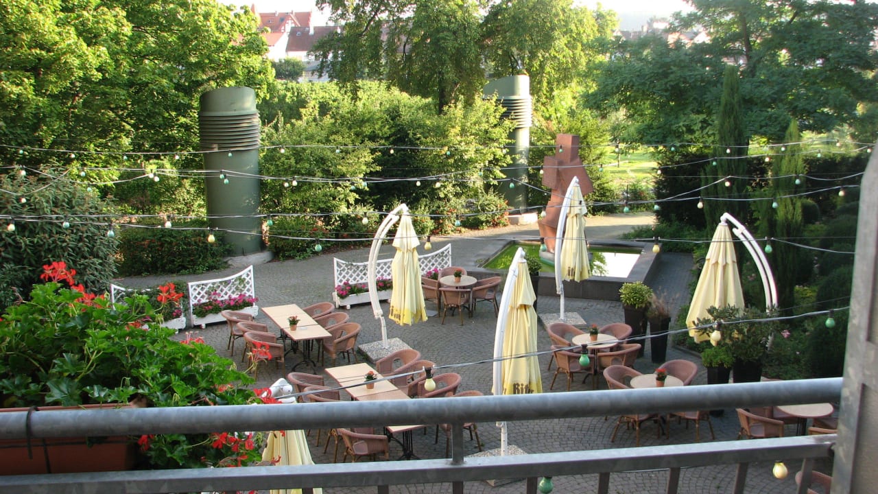 Gartenanlage Best Western Wein- & Parkhotel Nierstein