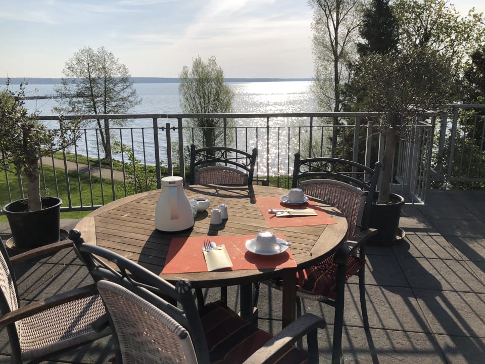 Ausblick Seehotel Schloss Klink