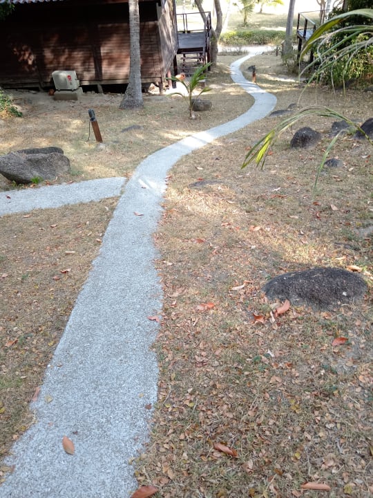 Gartenanlage The Haad Tien Beach Resort