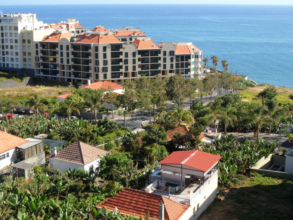 Blick vom Balkon  Hotel Golden Residence