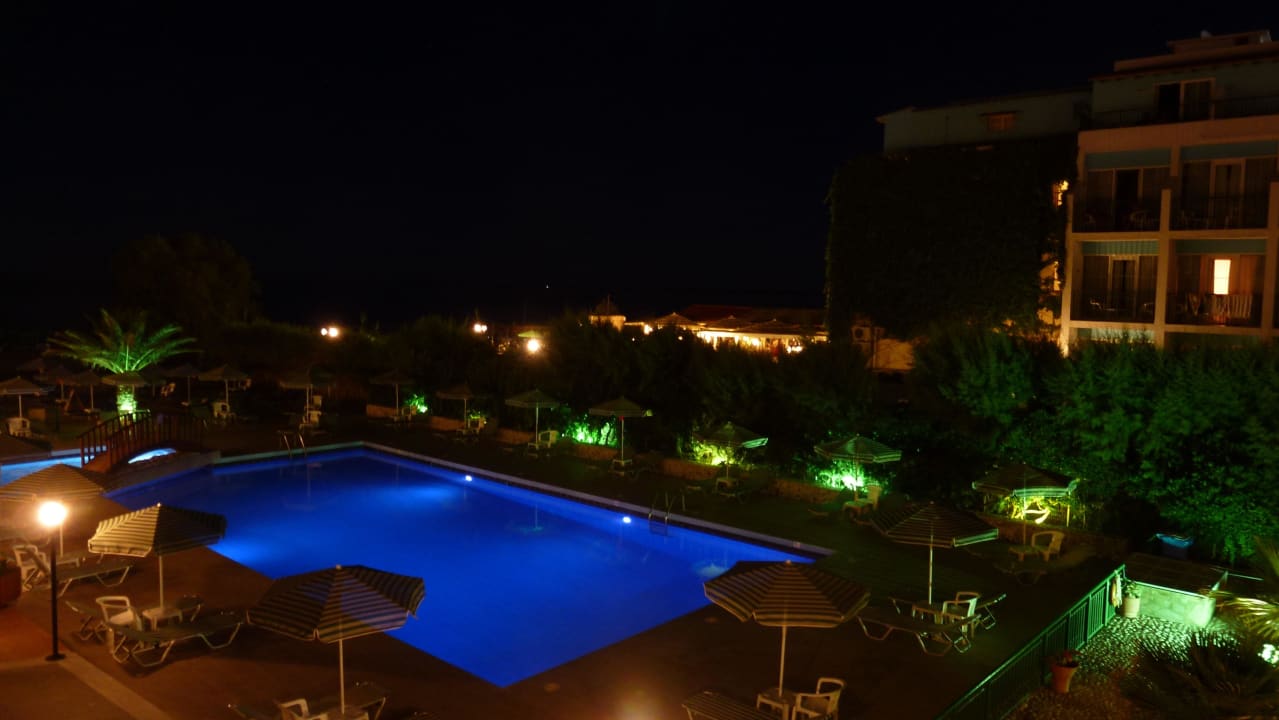 Poolbeleuchtung Hotel Kathrin Beach