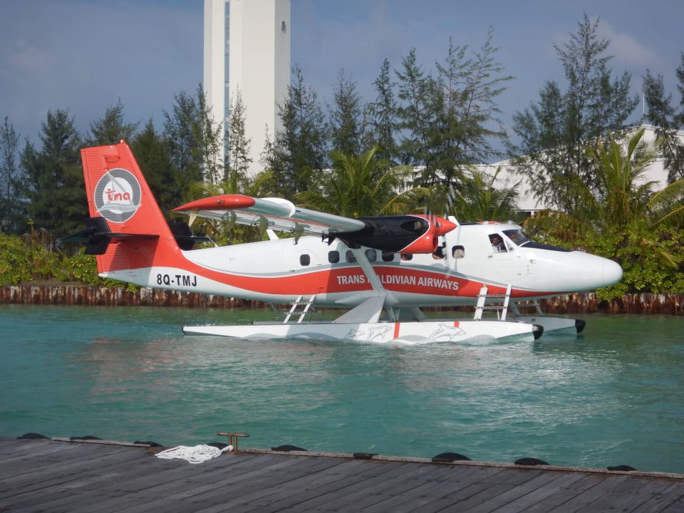 Wasserflugzeug Kuramathi Maldives
