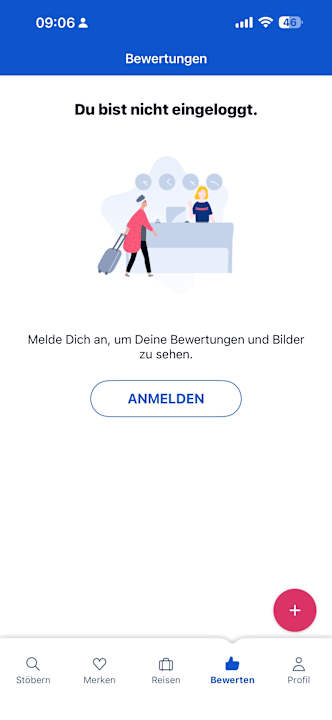 Zimmer Testdummy for HolidayCheck Training
