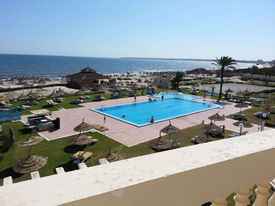 Blick von meinem Zimmer Hotel Neptunia Skanes