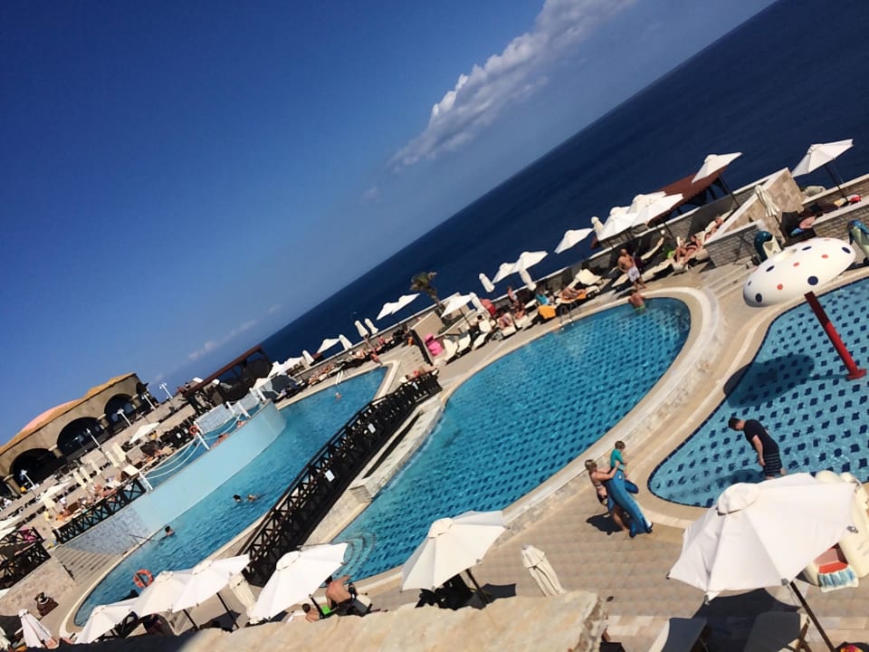 Poolanlage Hotel Kalithea Horizon Royal