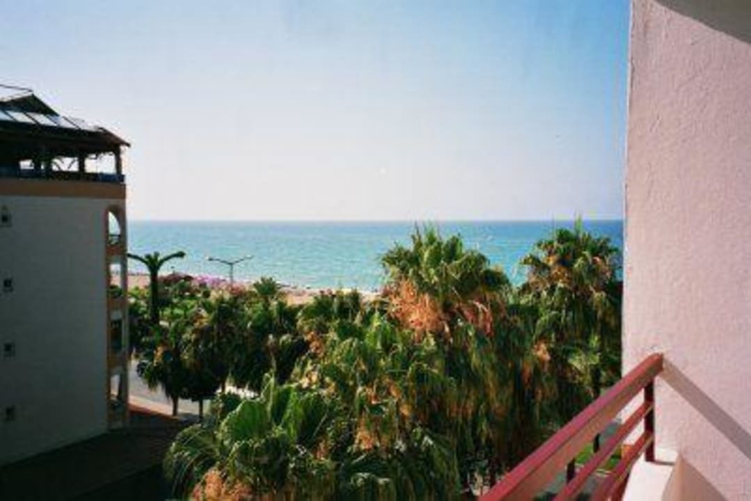 Blick vom Balkon Eftalia Downtown Hotel