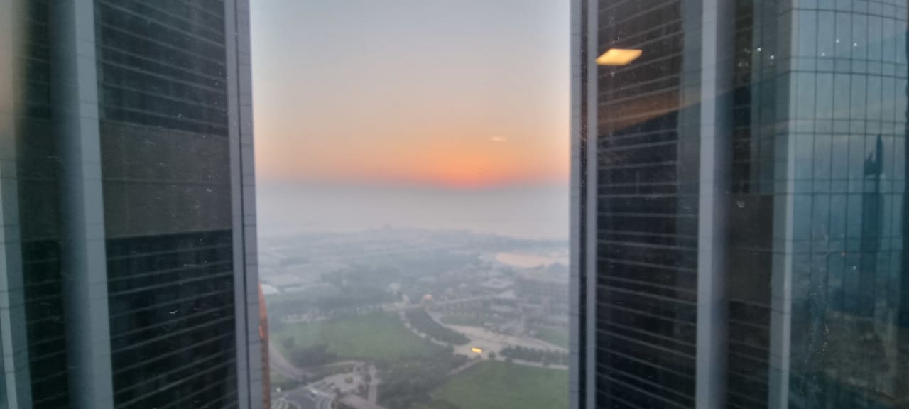 Ausblick Conrad Abu Dhabi Etihad Towers