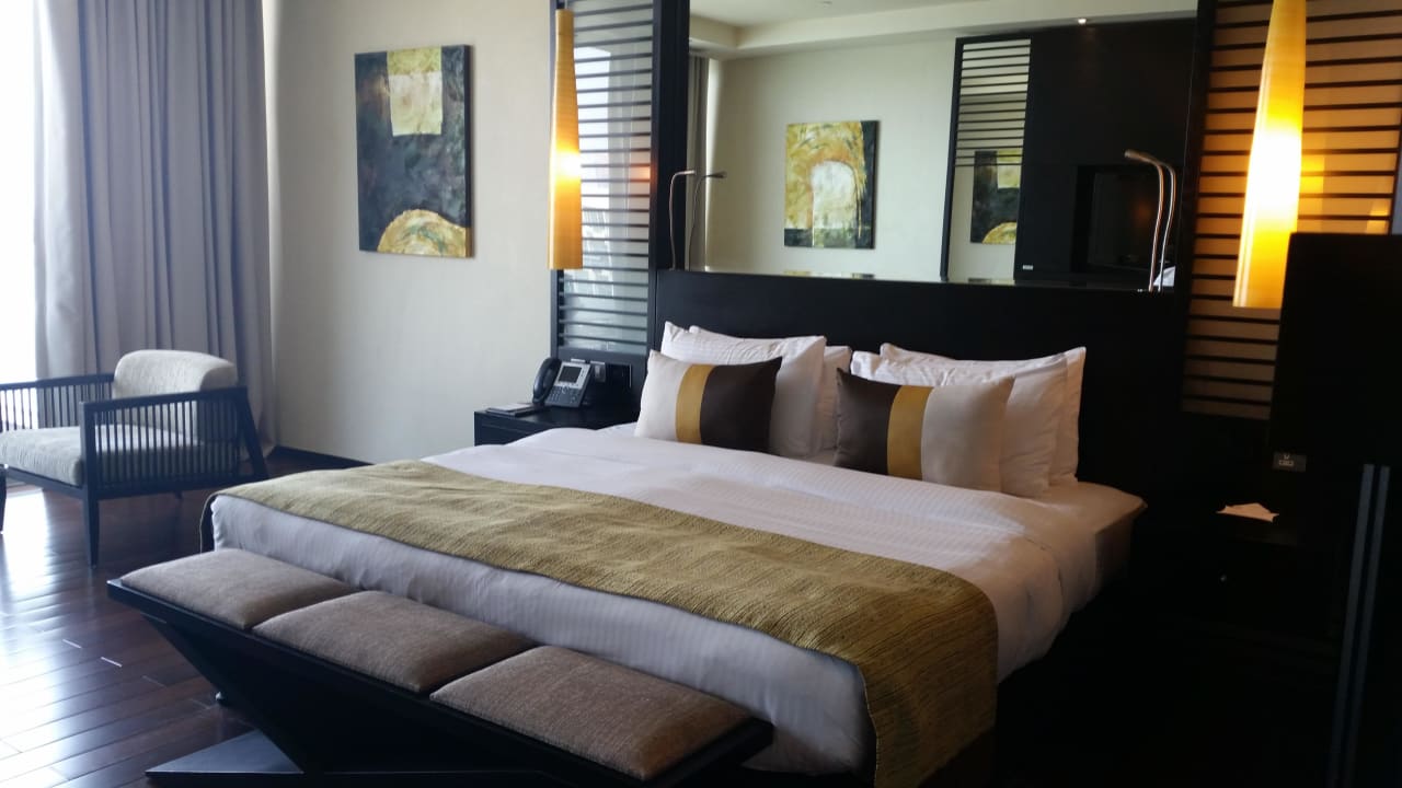 Sehr gemütliches Bett  Rixos The Palm Hotel & Suites