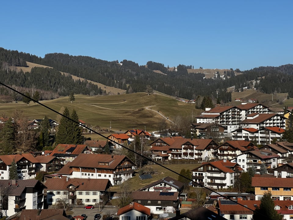 Ausblick Parkhotel Oberstaufen