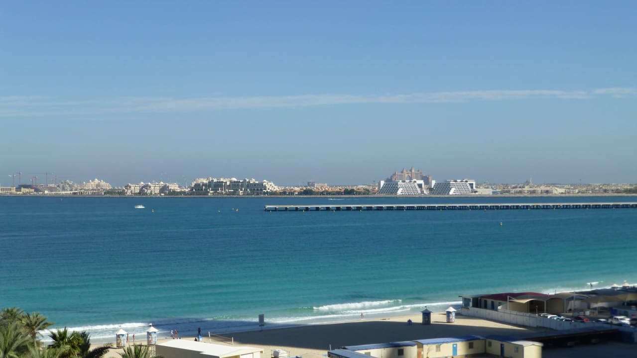 Aussicht von Zimmer Nr. 557 Hilton Dubai Jumeirah
