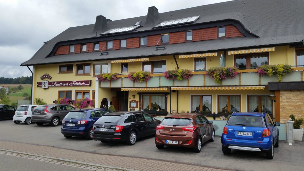 Das Hotel von Außen Landhotel Talblick