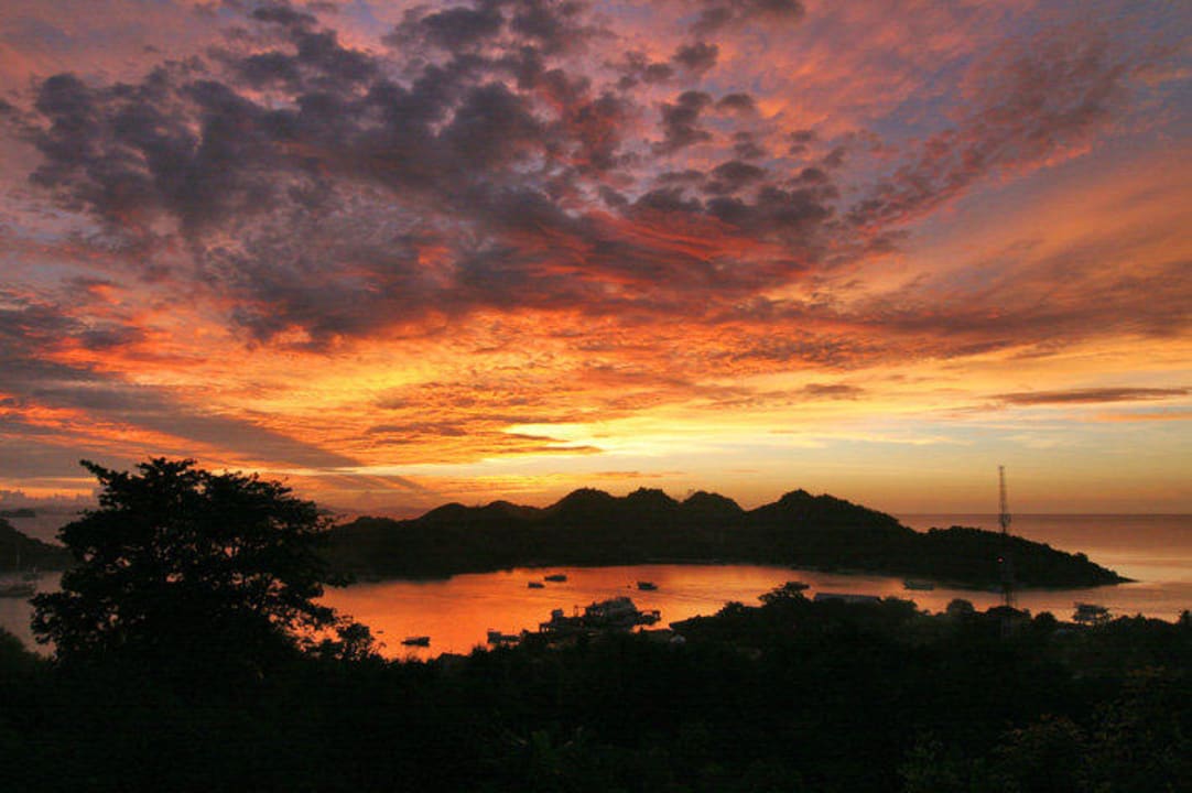 View from the Pondok Villa Seirama Alam