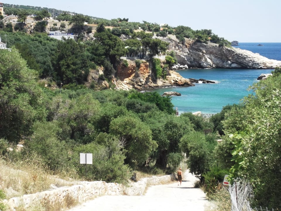 Von der Strandseite Gorgona Rooms