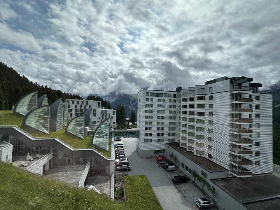 Außenansicht Tschuggen Grand Hotel Arosa