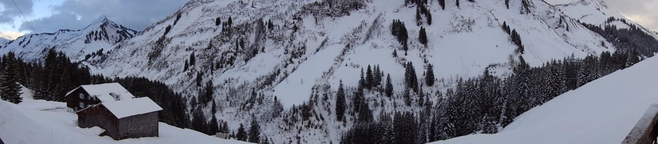 Sicht vom Balkon Gasthof Zum Glöckle
