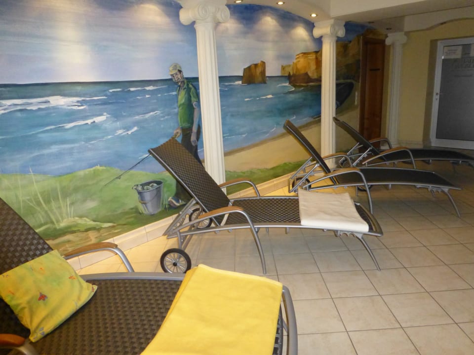 Vorraum Sauna Landhotel Haus Weber