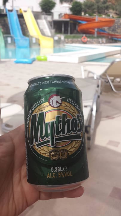 Lecker Bier Lindos Royal Resort