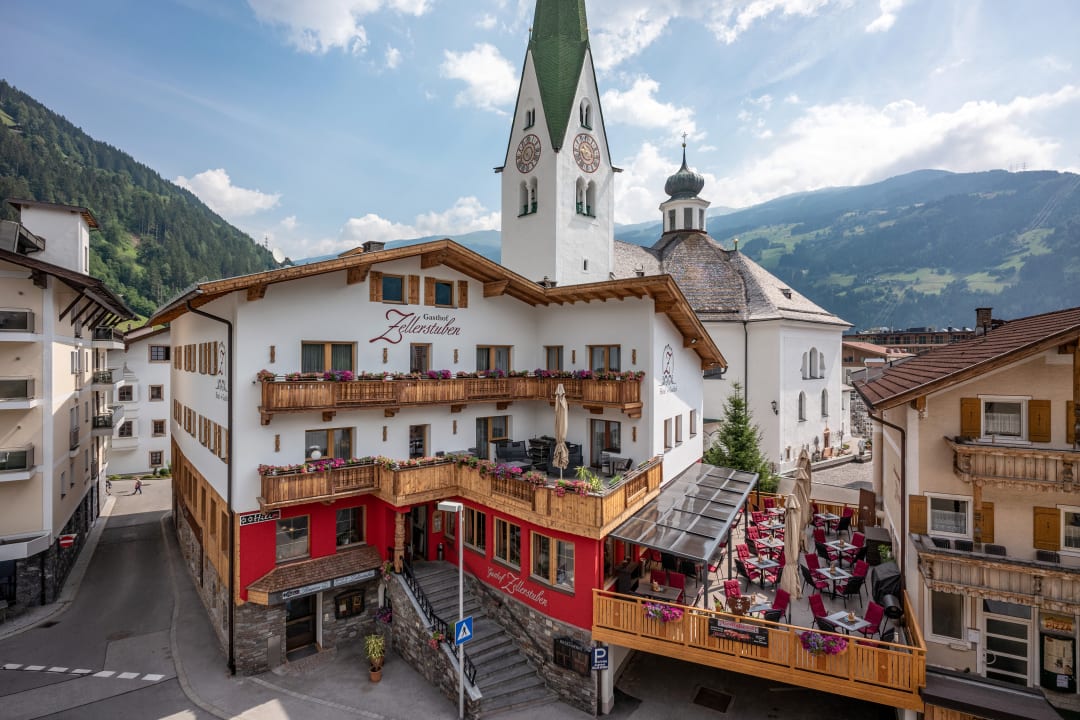 Außenansicht Gasthof Zellerstuben