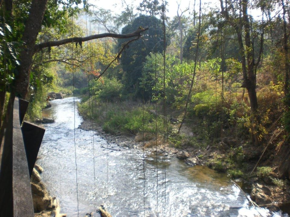 Blick auf den Fluss Little Eden Guesthouse
