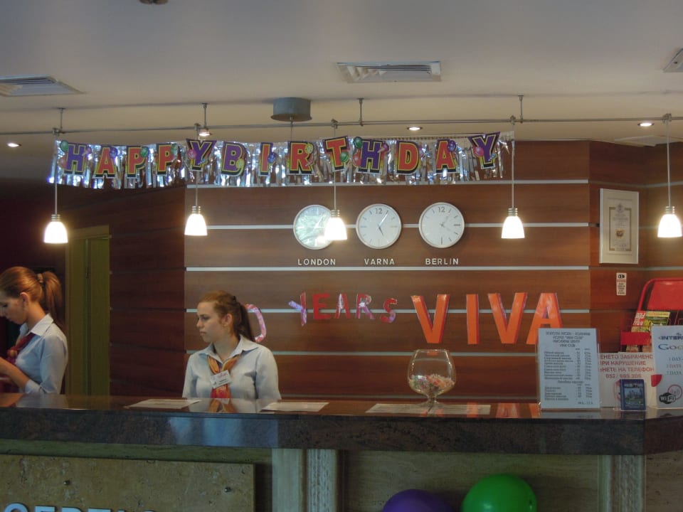 Recepsion HVD Viva Club Hotel