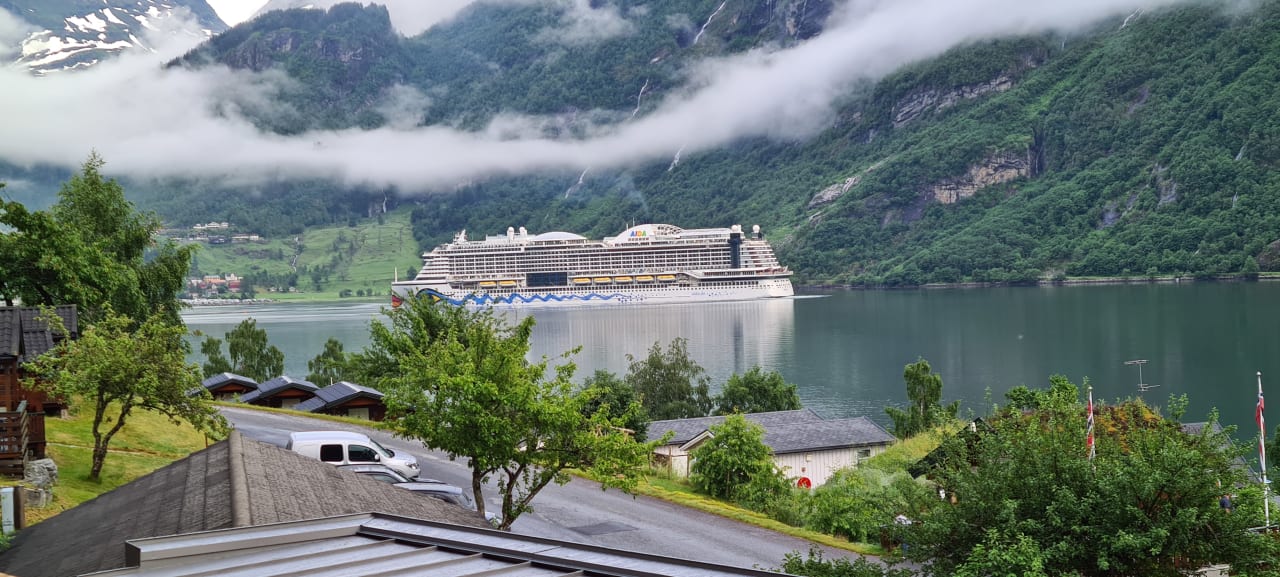 Ausblick Grande Fjord Hotel