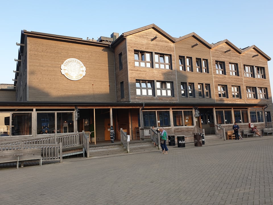 Außenansicht Bretterbude Heiligenhafen