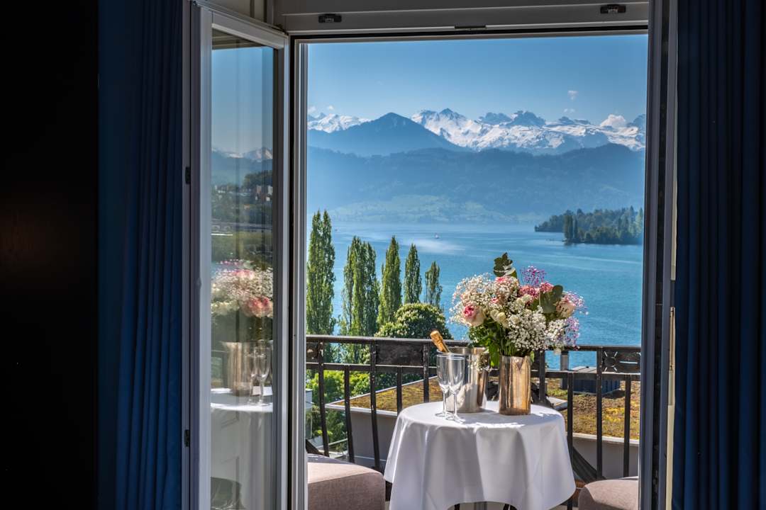 Ausblick Hotel Royal