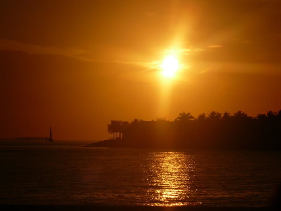 Sonnenuntergang Hotel Doubletree Grand Key Resort