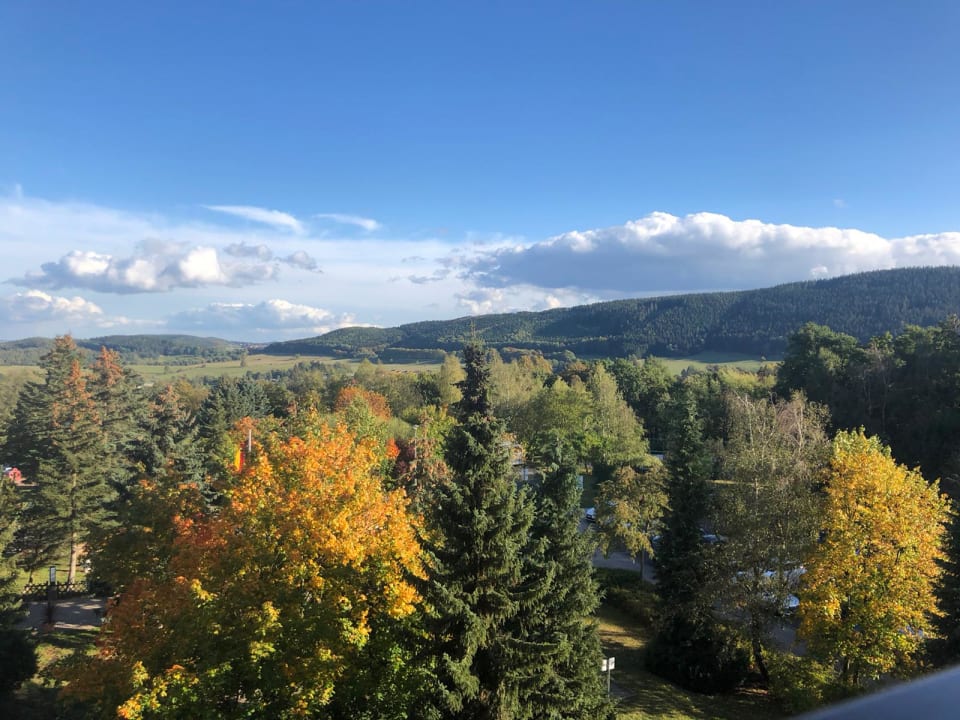 Ausblick AHORN Berghotel Friedrichroda