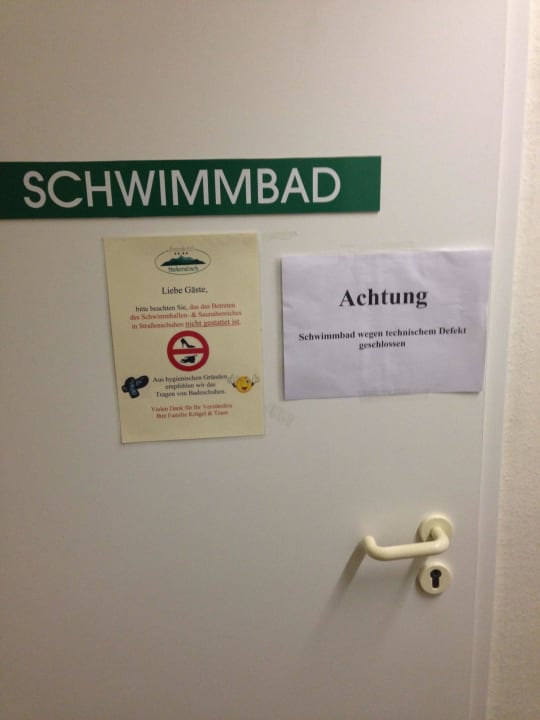 Ausser Betrieb  Ferienhotel Markersbach