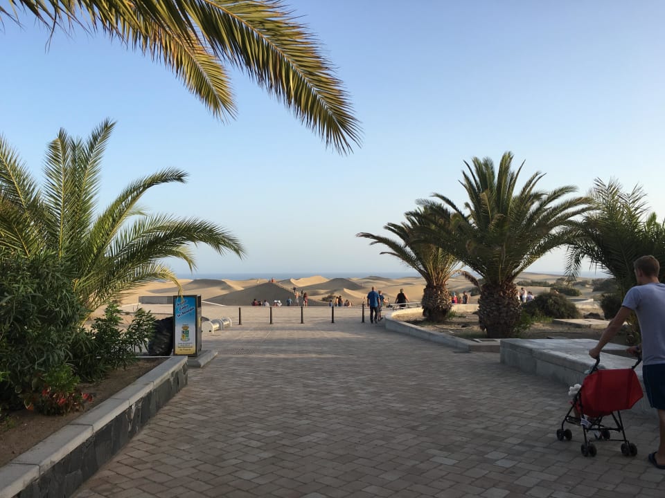 Durchgang zu den Dünen Hotel Riu Palace Maspalomas Adults Only