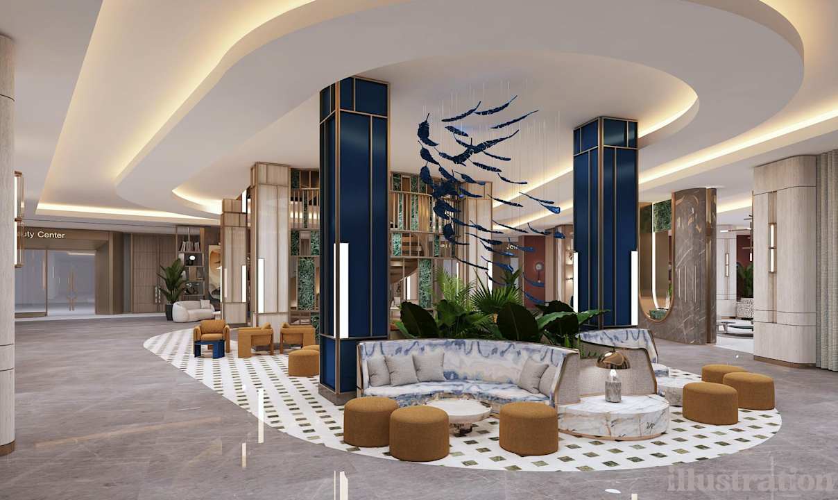Lobby Seaden De Mar Resort & Spa