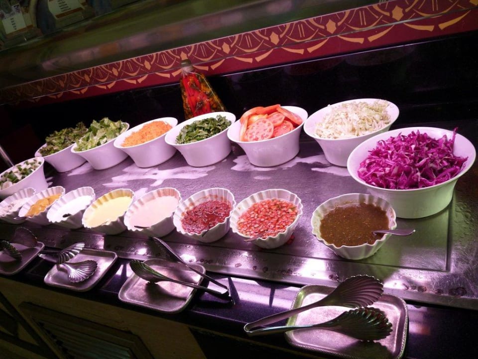 Teil vom Abendbuffet Bahia Principe Grand El Portillo