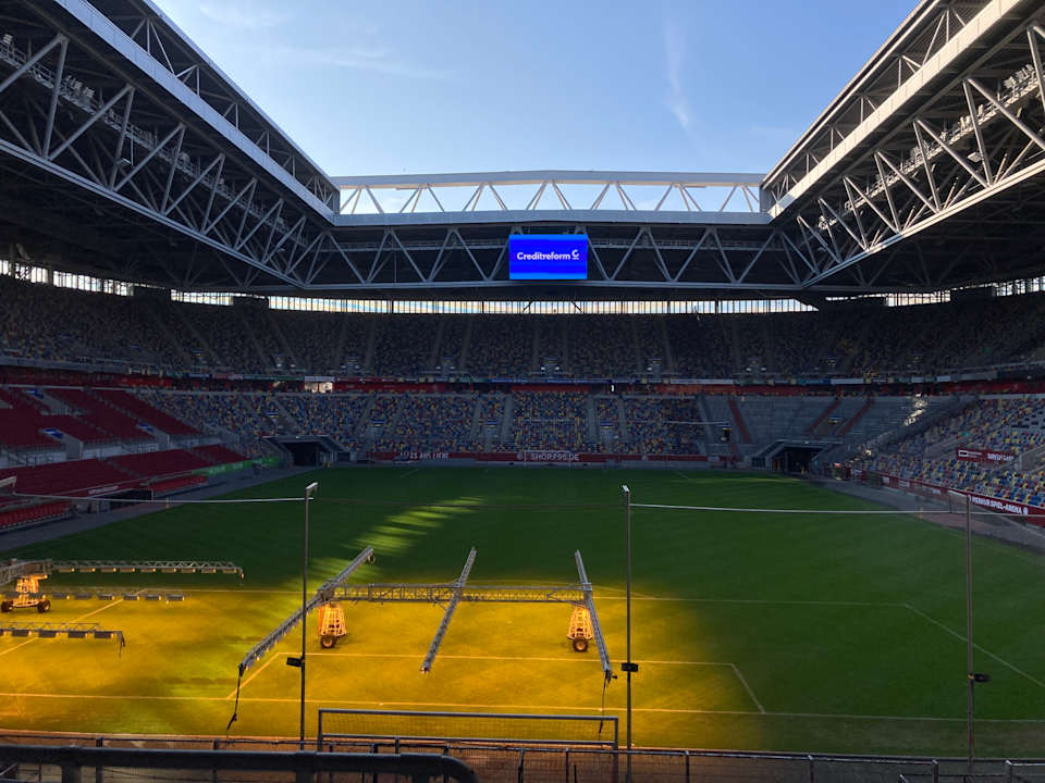 Ausblick Hotel Tulip Inn Düsseldorf Arena