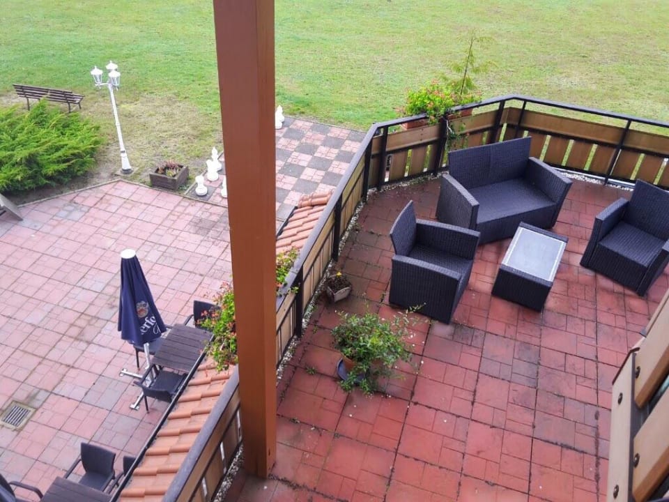 Zimmer aus Blick Hotel Heidekrug