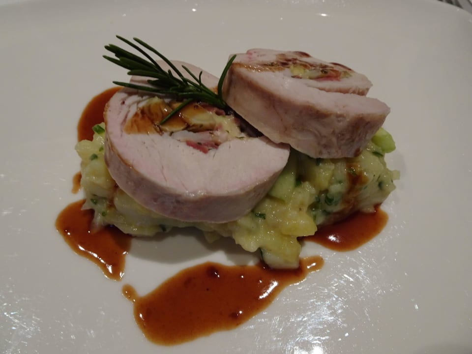 Hauptgang Panoramahotel Watles