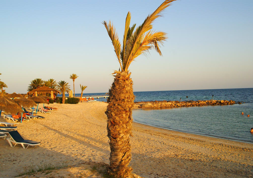 Etwas abgelegener Strand, aber auch schön Hotel El Mouradi Djerba Menzel